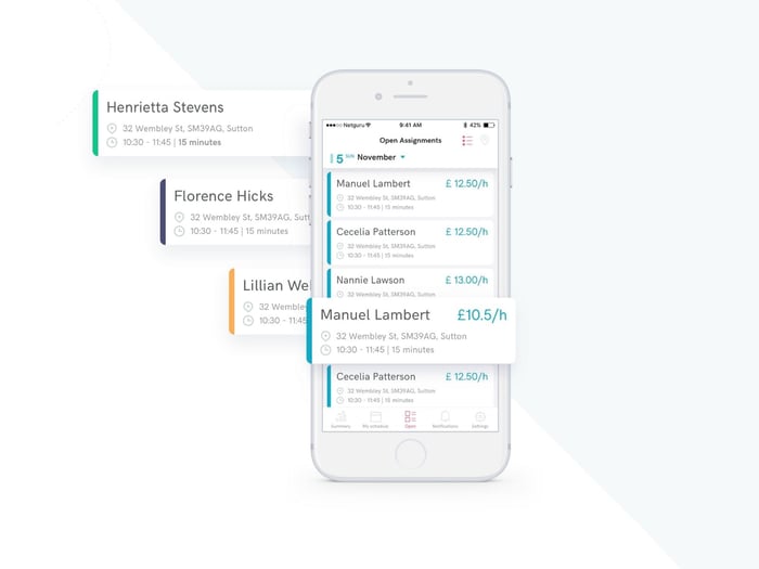Helpr: healthcare app for UK based startup