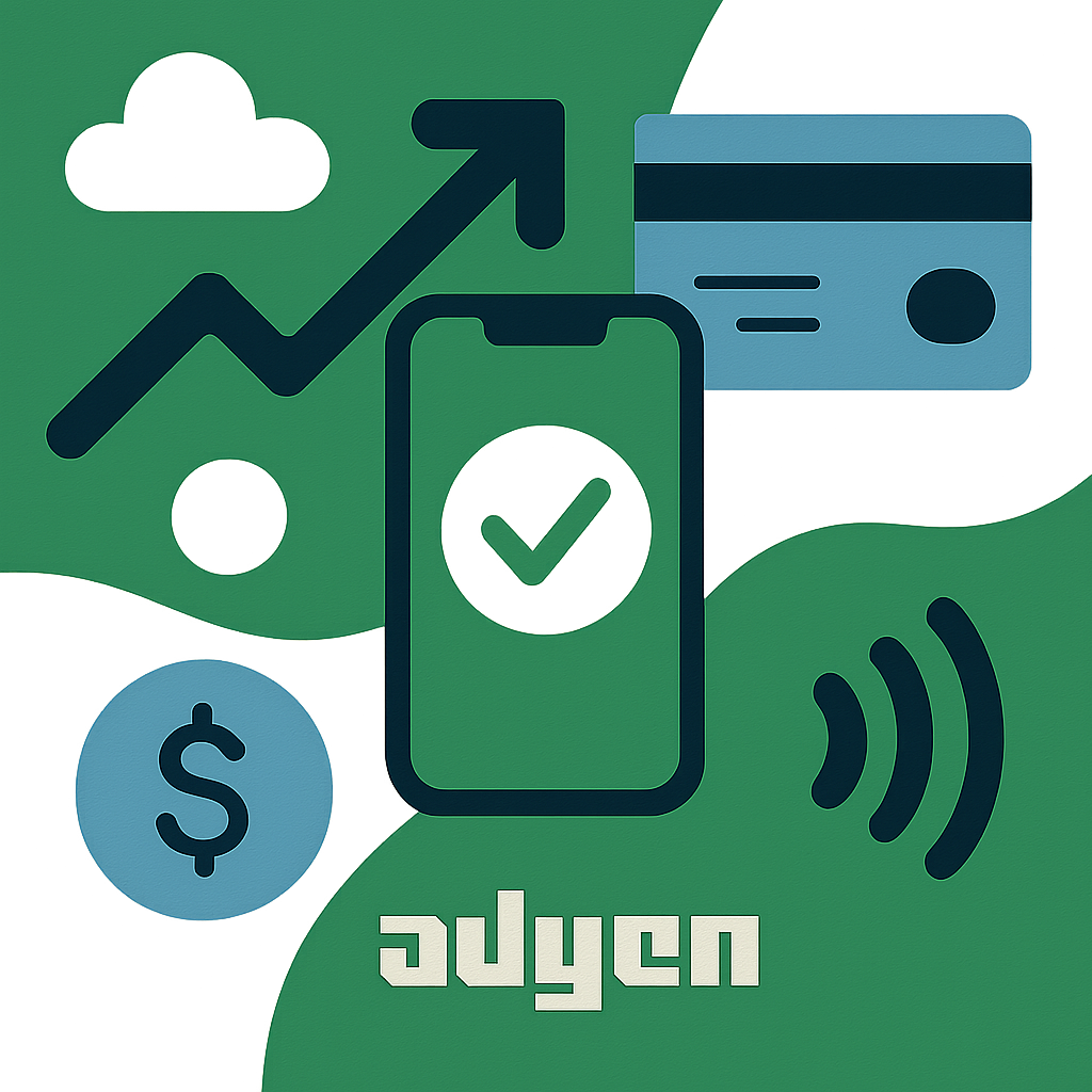 image about Adyen The AllinOne Digital Payment Platform make it abstract with no words in it logo is ok-1