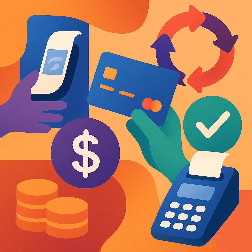 image about Flexible Payment Operators make it abstract no words