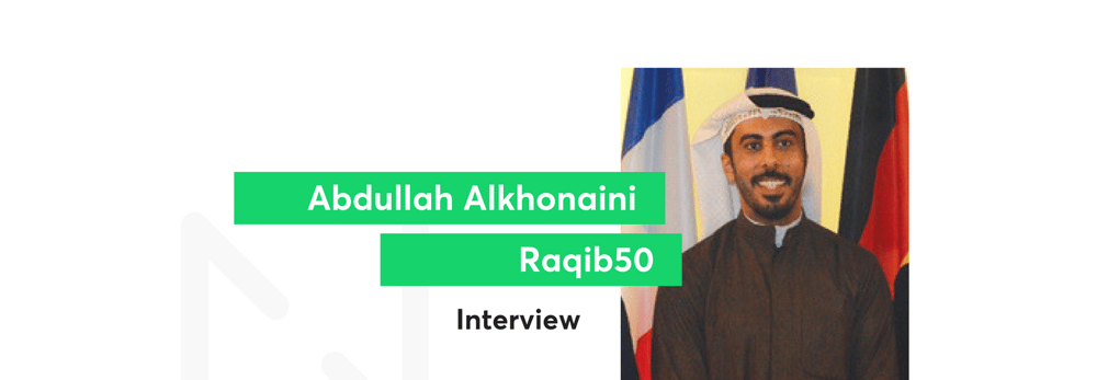 Abdullah Alkhonaini, co-founder of Raqib50