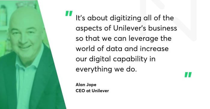 Alan Jope Unilever quote