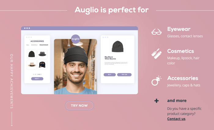 Auglio Virtual try-on