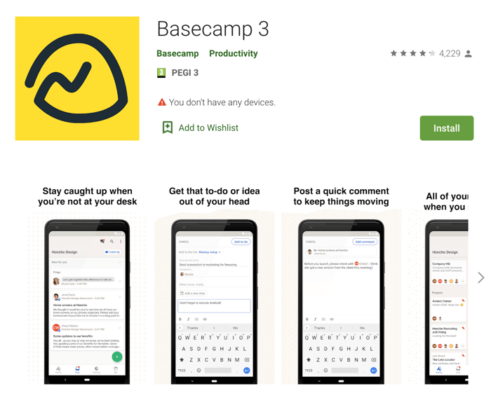 Apps Written in Kotlin: Basecamp 3