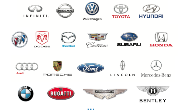 Quik Video car brands