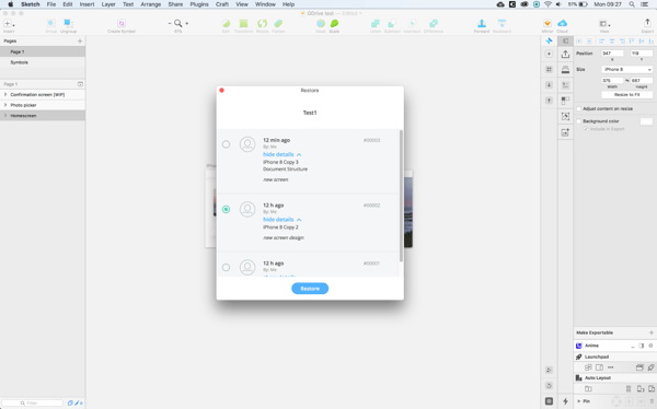 Tools for effective design collaboration in Sketch