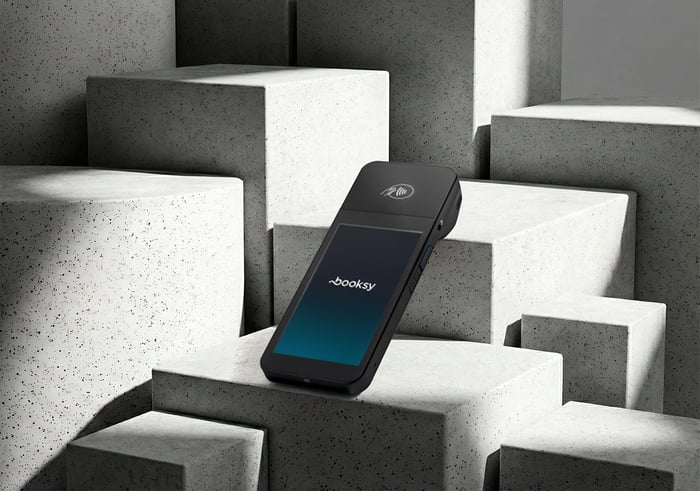 Payment terminal for Booksy.