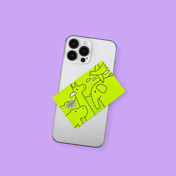 Online payment violet square preview