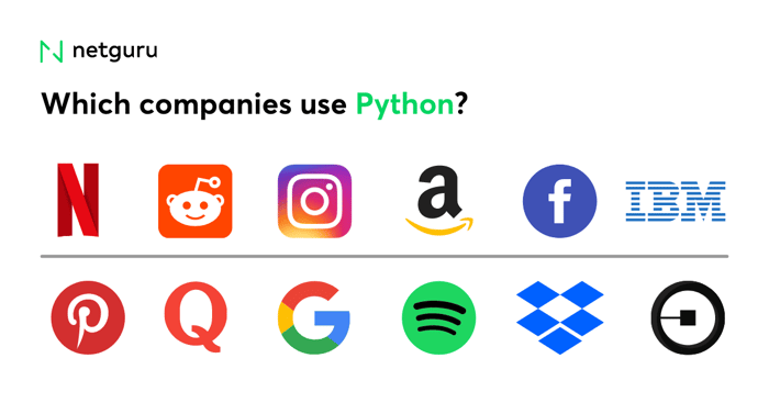 Companies using Python examples