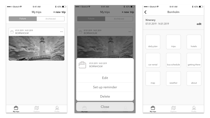 Effective cooperation between designers and developers wireframes