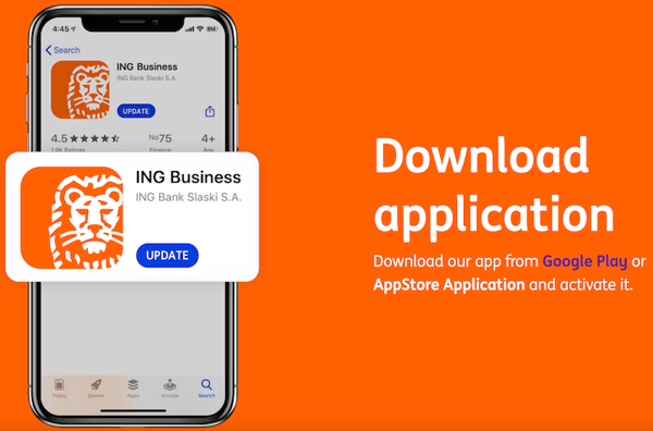 ING Business Flutter app