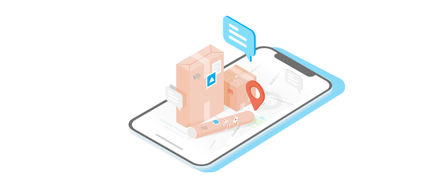 mobile app interface illustration