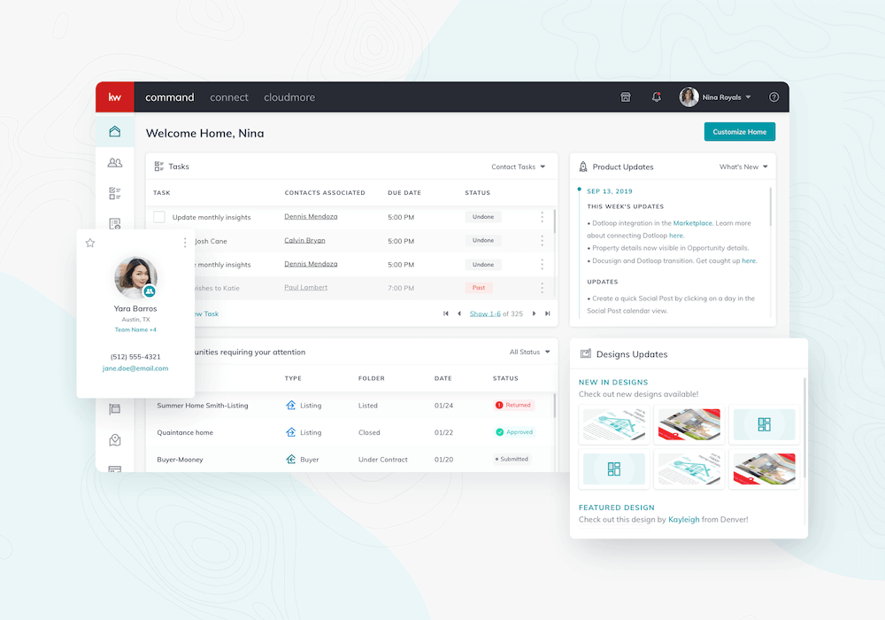 KW enterprise web development project