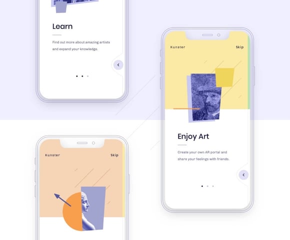 Kunster R&D AI app example