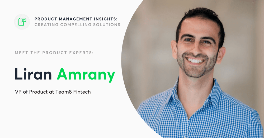 Liran Amrany Product Management Blog header