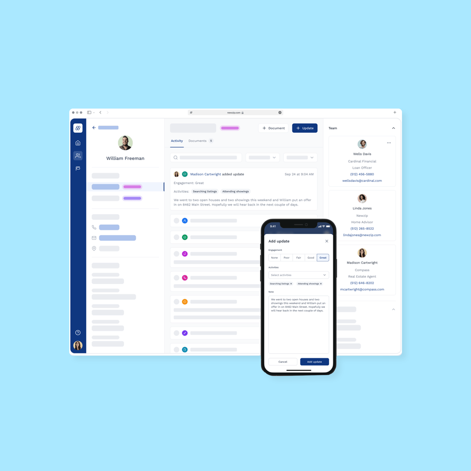 Newzip blue case study preview