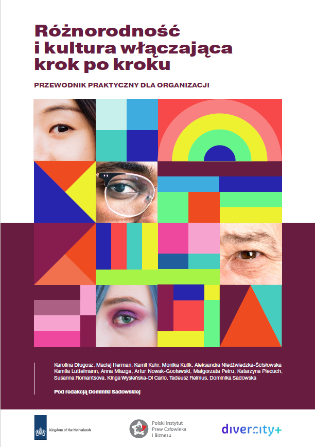 cover of book "różnorodność i kultura włączająca krok po kroku"