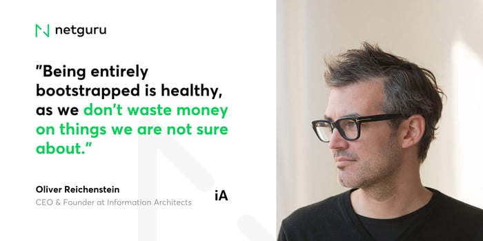 Oliver Reichenstein from iA - dont waste money