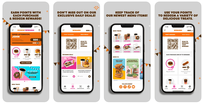 Dunkin’ Donuts app