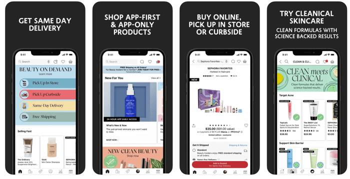 Sephora’s Beauty Insider Program app