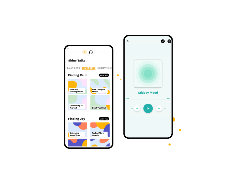Shine - Health App developed by Netguru