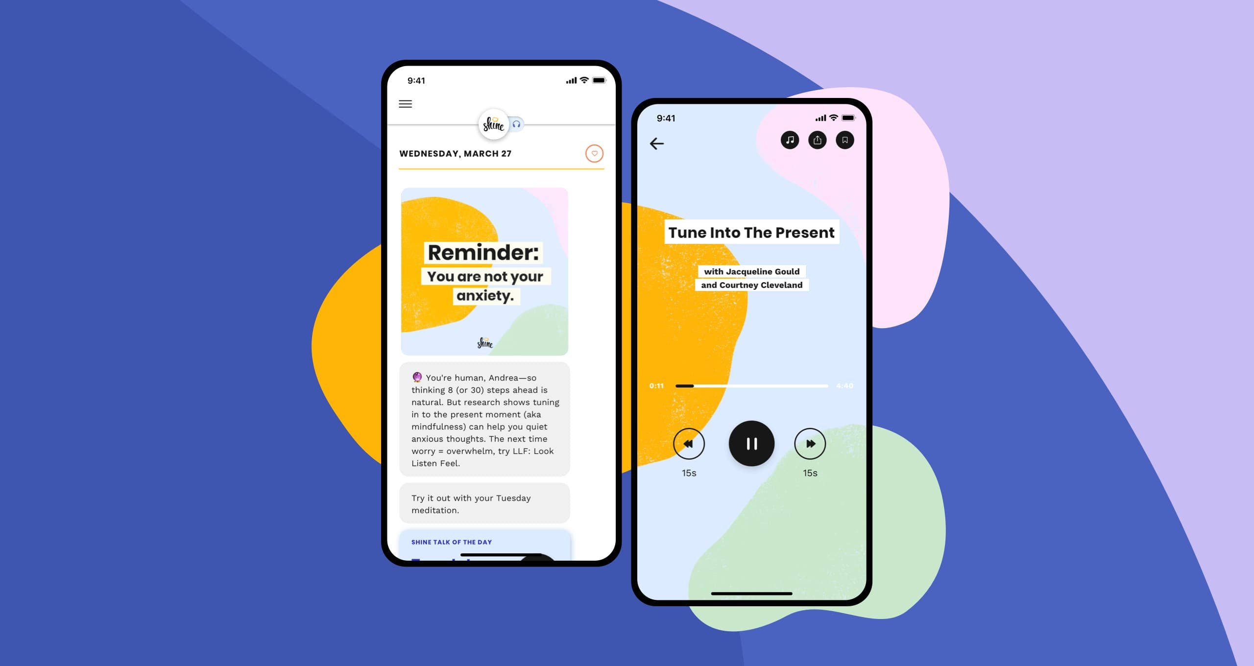 Shine mobile development project