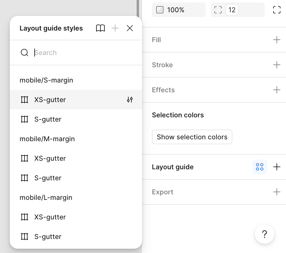 Silk Manual Grid and layout