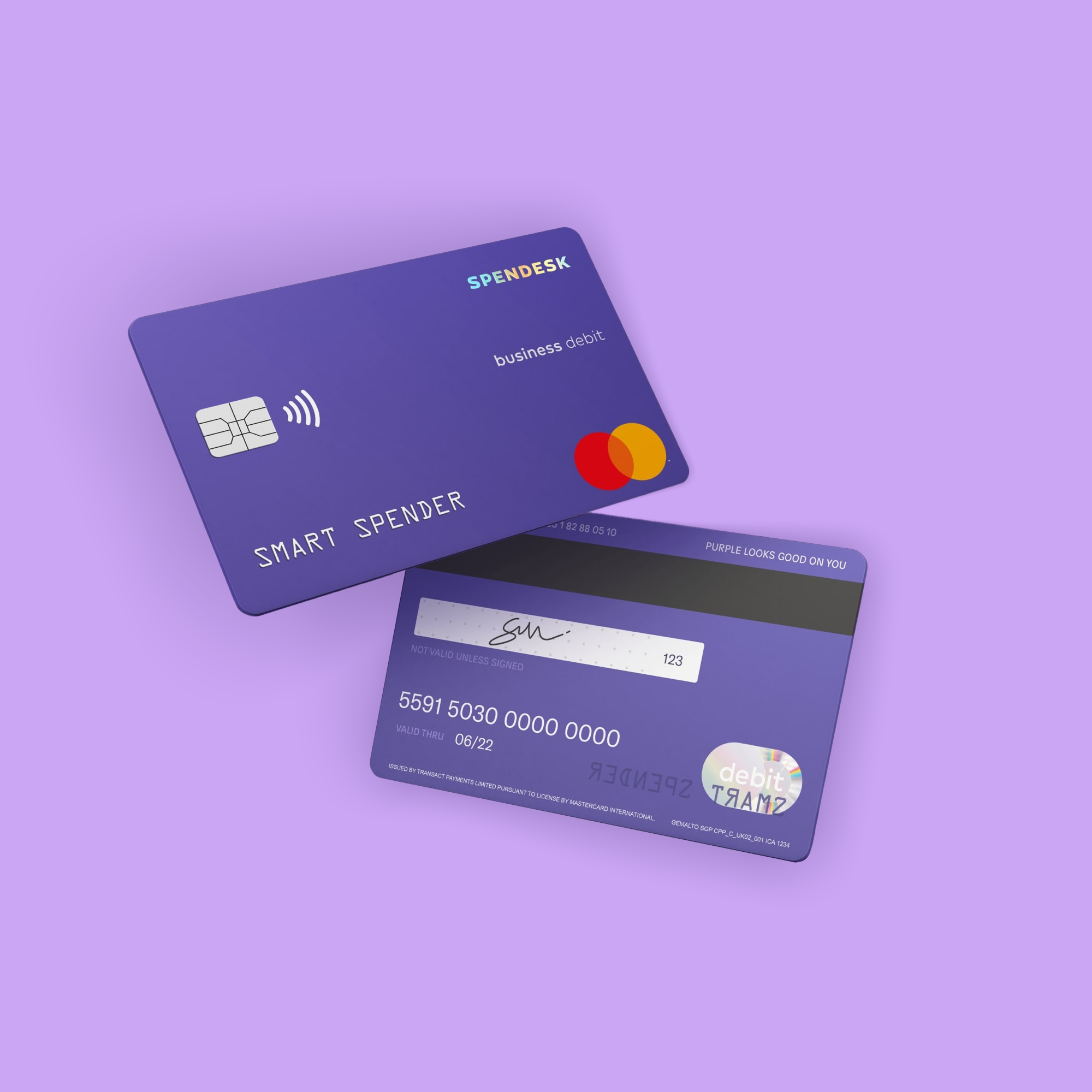 Spendesk violet square preview