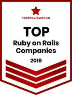 Top Ruby on Rails Companies badge