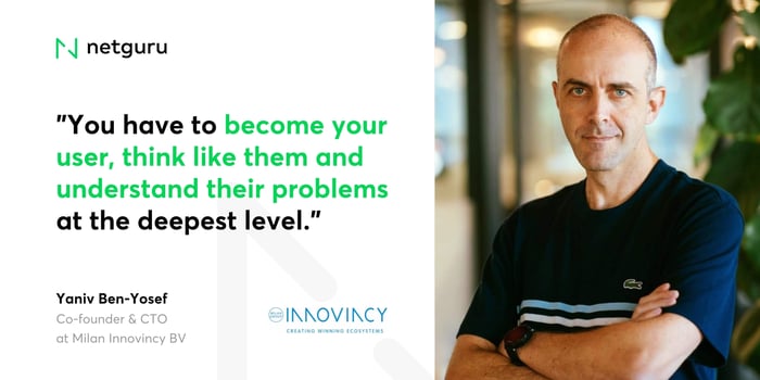 Yaniv from Milamn Innovincy BV - become your user