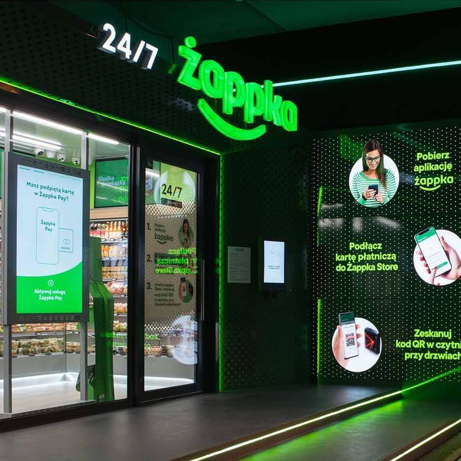 Zabka automonus store case study