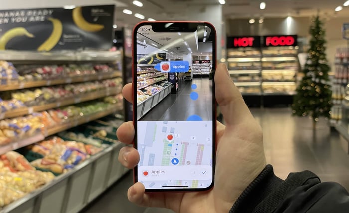 ar in store navigation technology