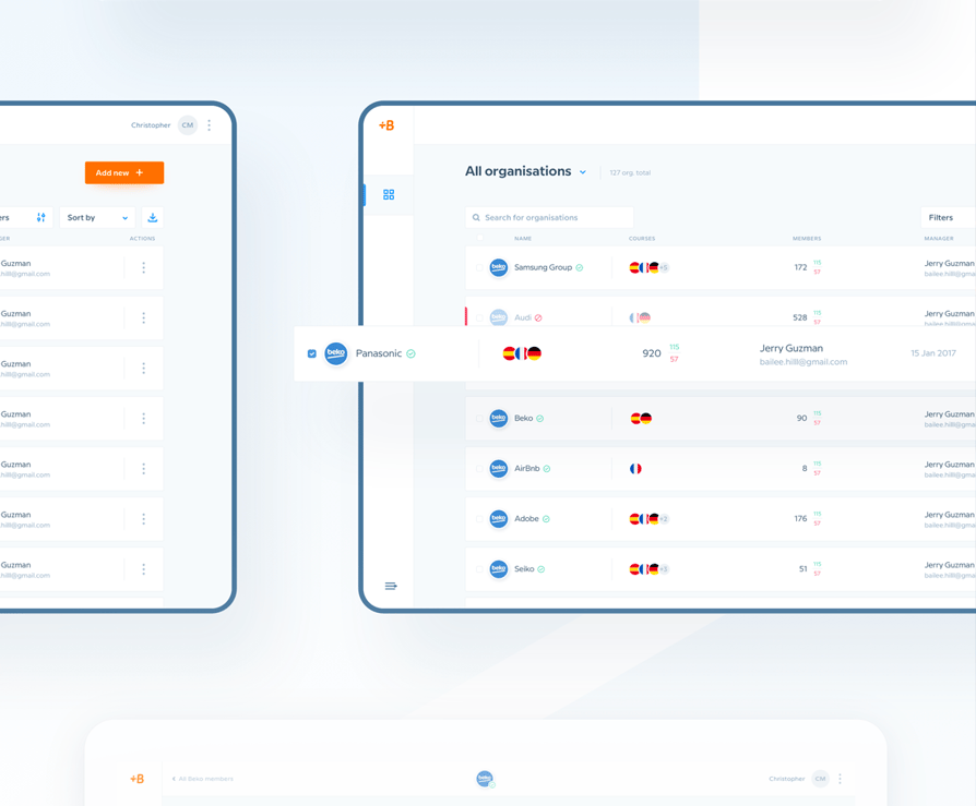 babbel dashboard