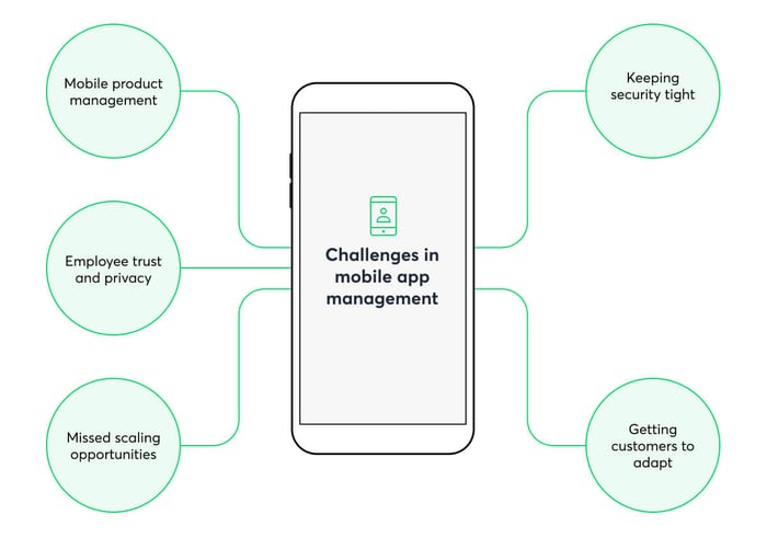 mobile app product management challenges