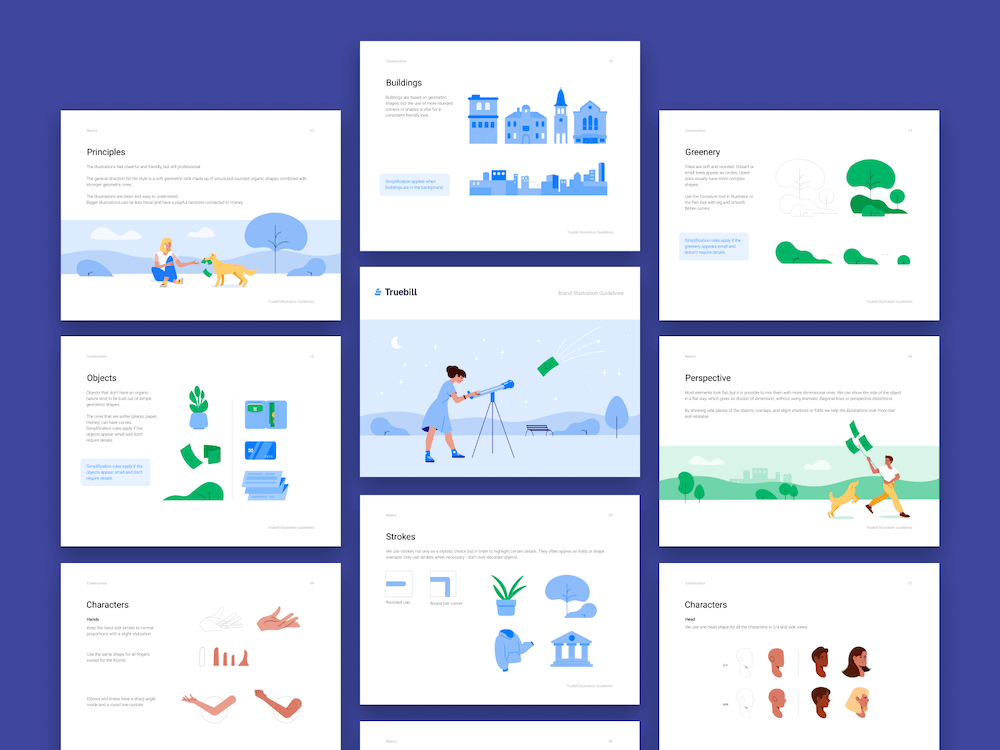 illustration library case study