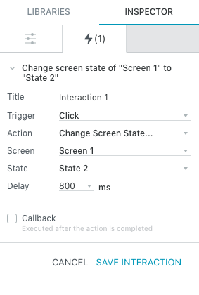 proto.io build an interaction