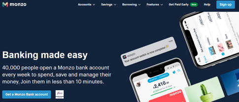 easy banking monzo