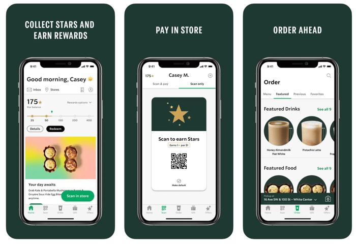 Starbucks app