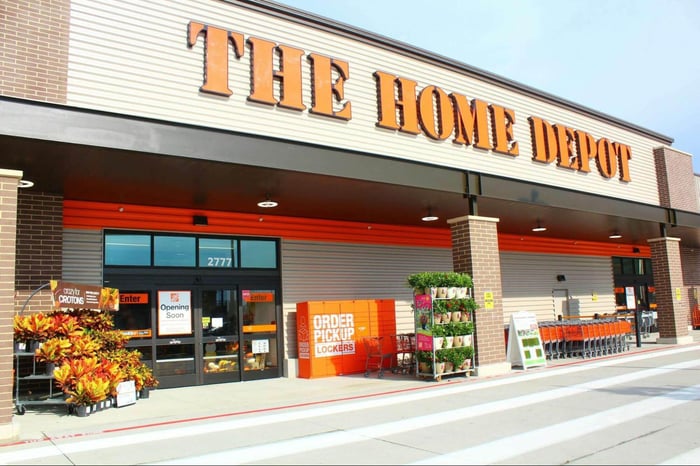 The Home Depot store front