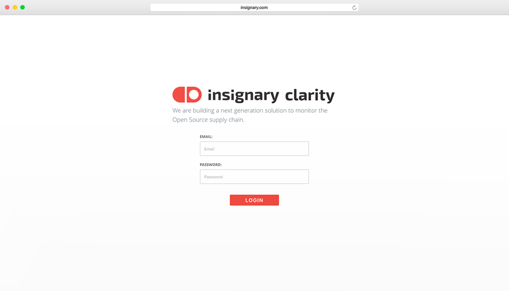 clarity login page