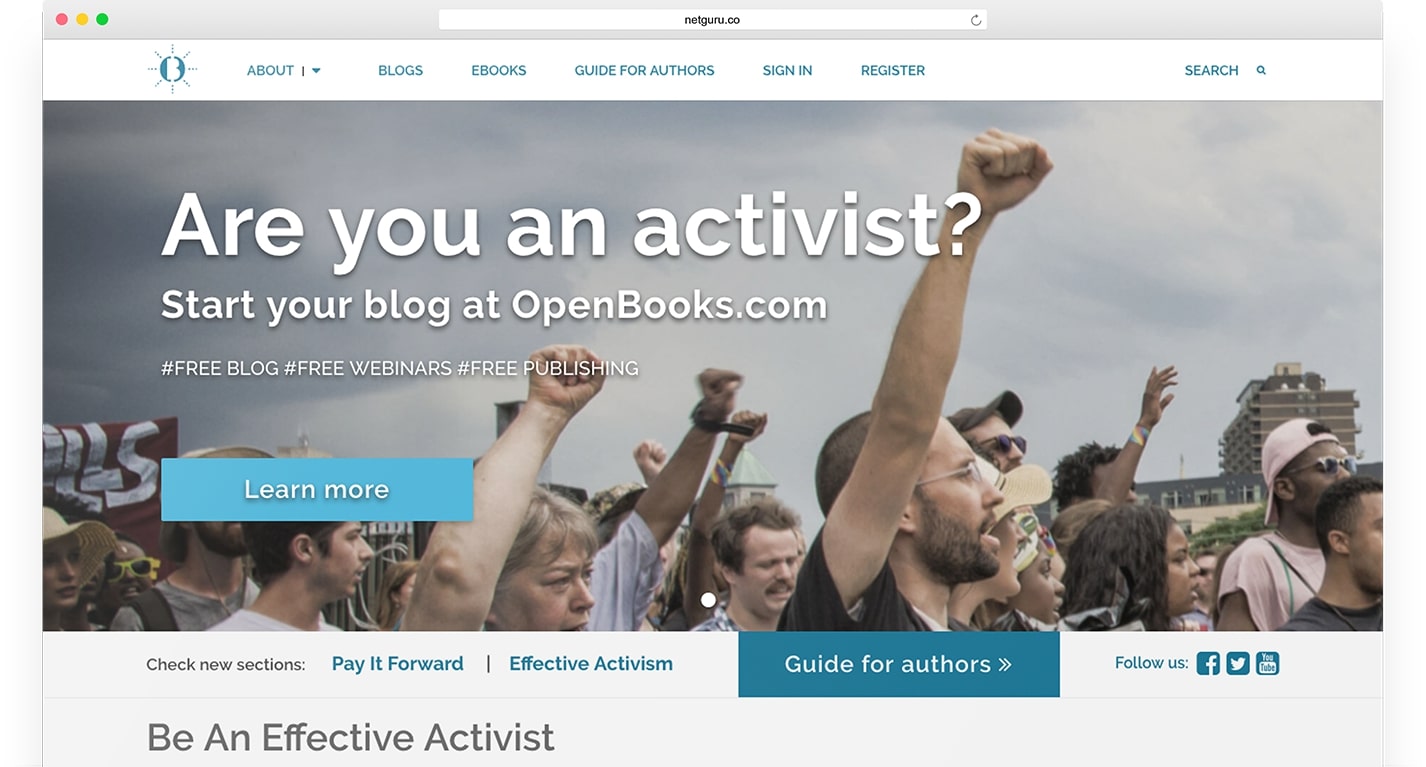 Openbooks case study