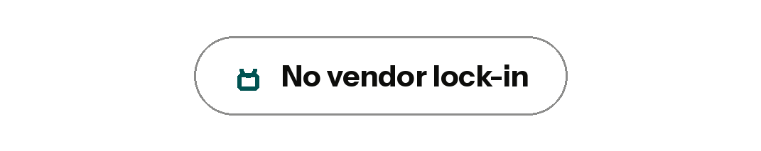 pill-no-vendor-lock-in tag