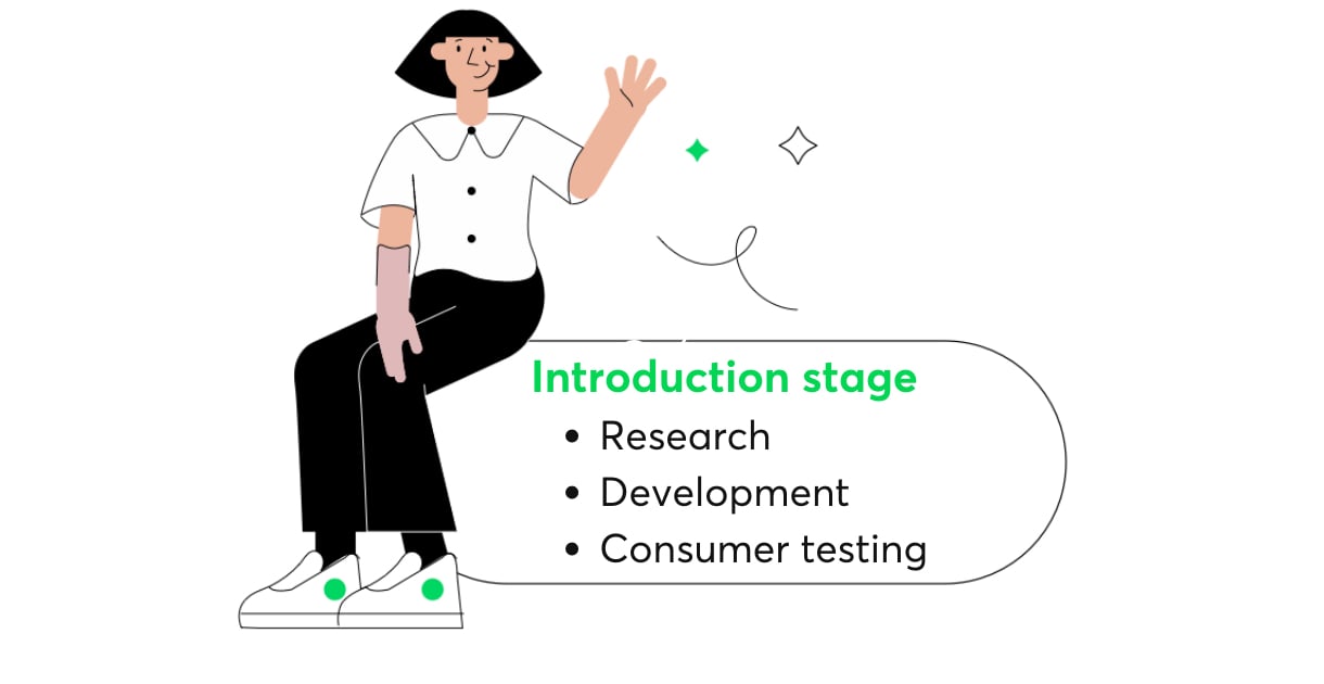 product development introduction stage