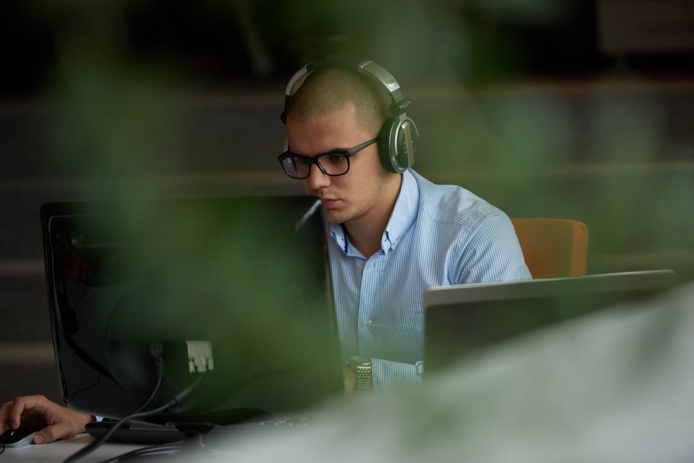 startup business, software developer working on computer at modern office-3