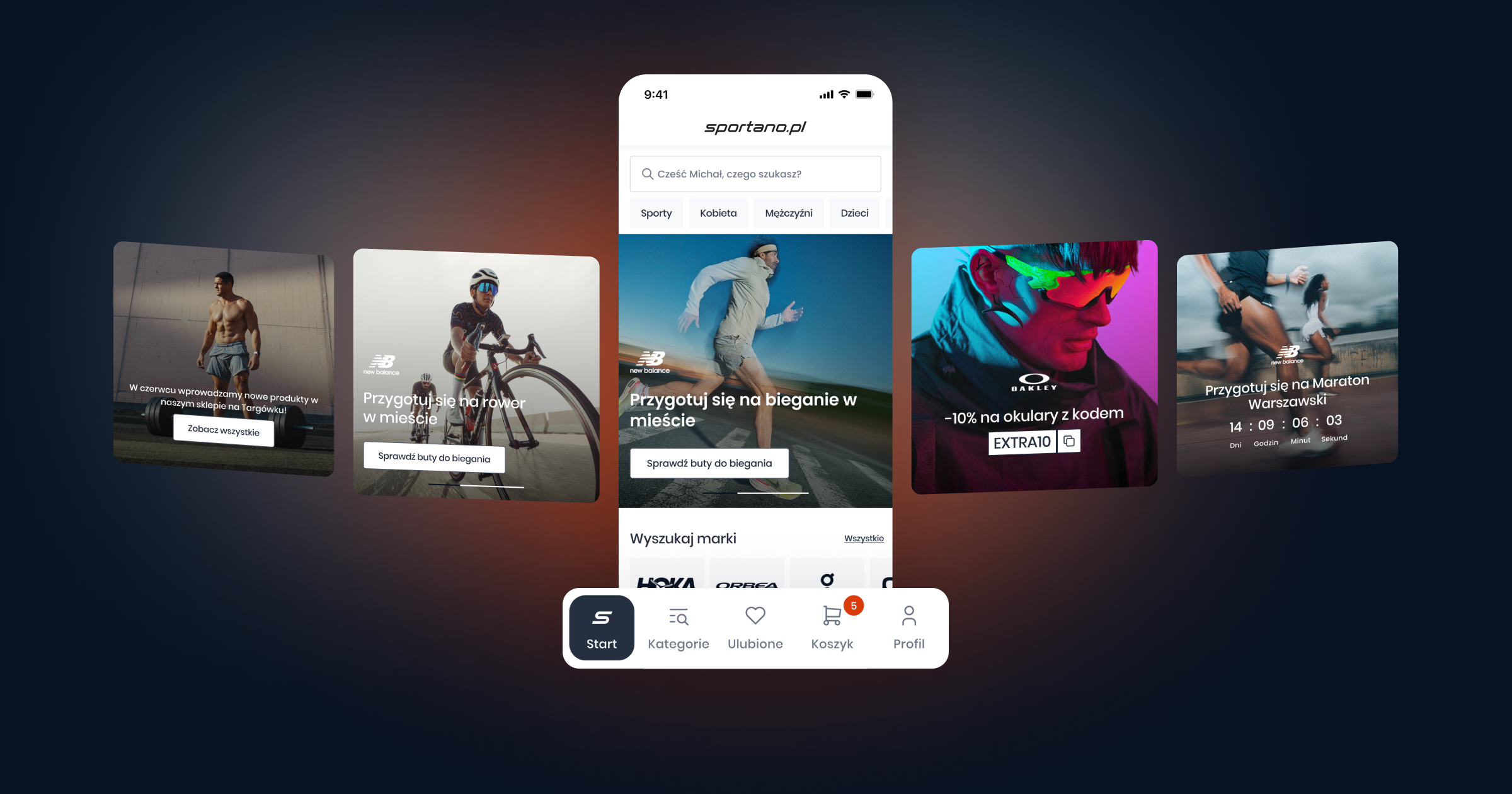 Sportano React Native sports commerce app — built by Netguru