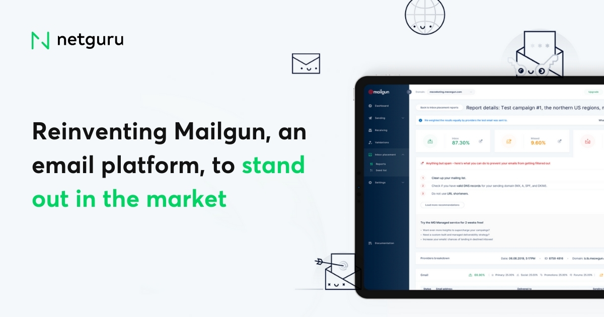 Flagship Web App Redesign for Leading Email Delivery Platform
