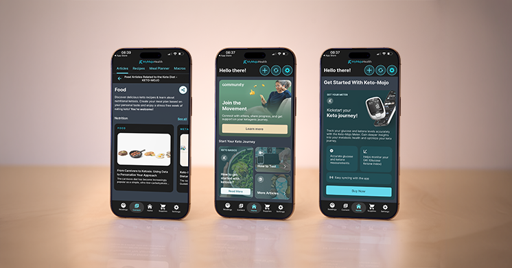 Keto-Mojo connected health ecosystem — built by Netguru